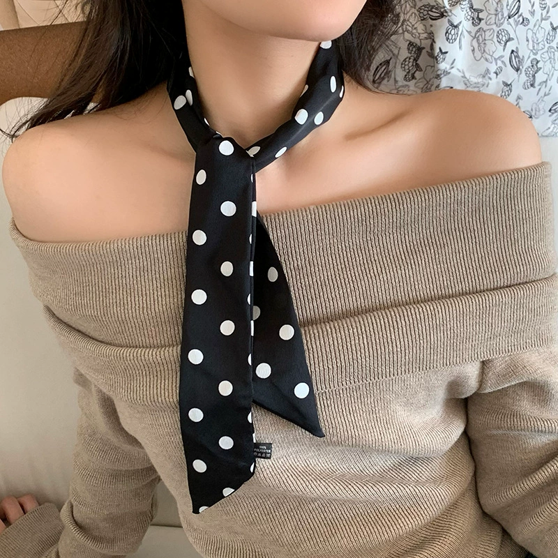 Narrow Long Scarf view 2