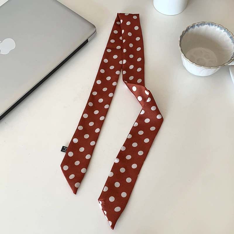 Narrow Long Scarf view 12