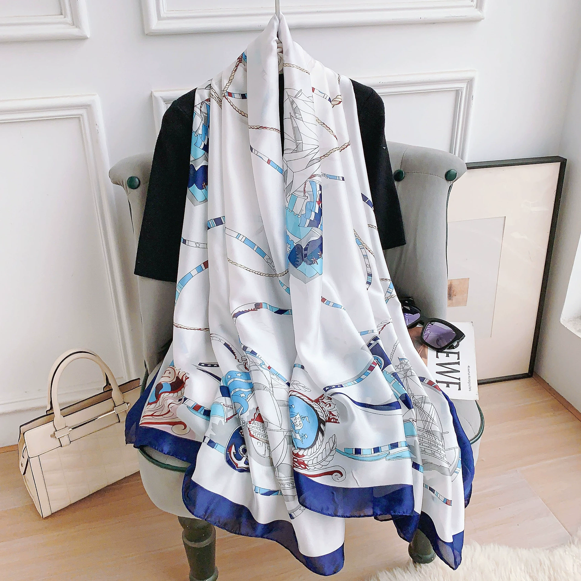 Polyester Long Scarf view 3