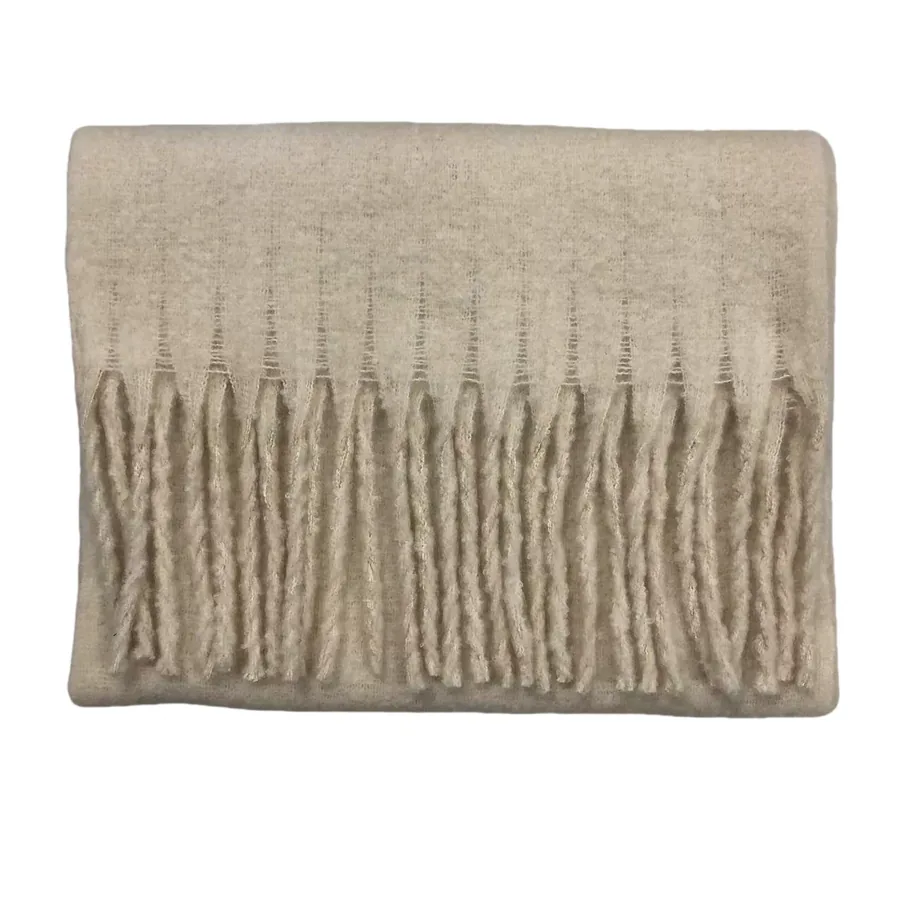 Polyester Mohair Solid Scarf view 7