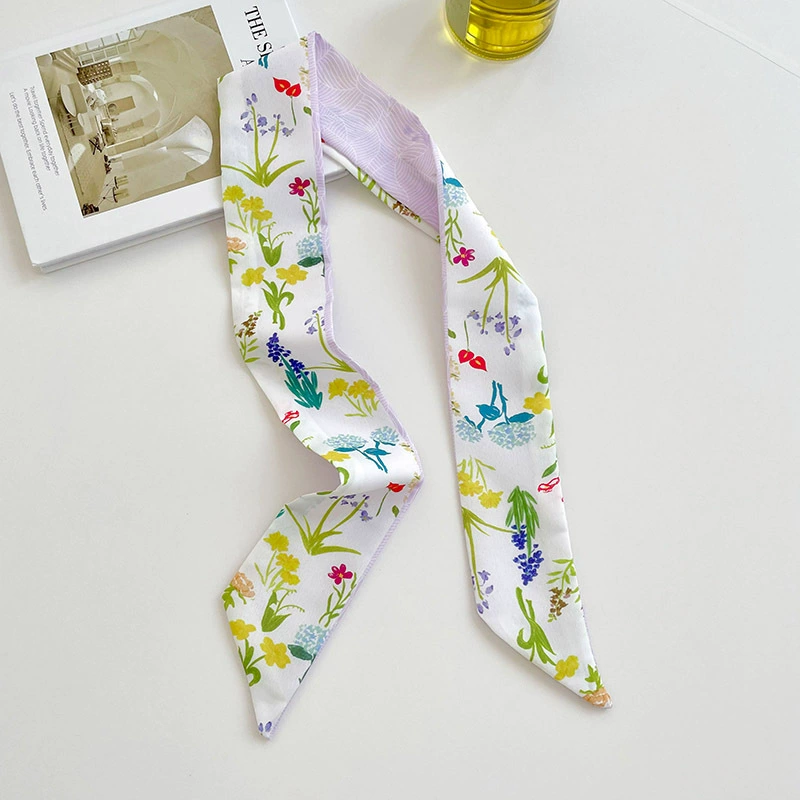 Green Long Scarf view 6