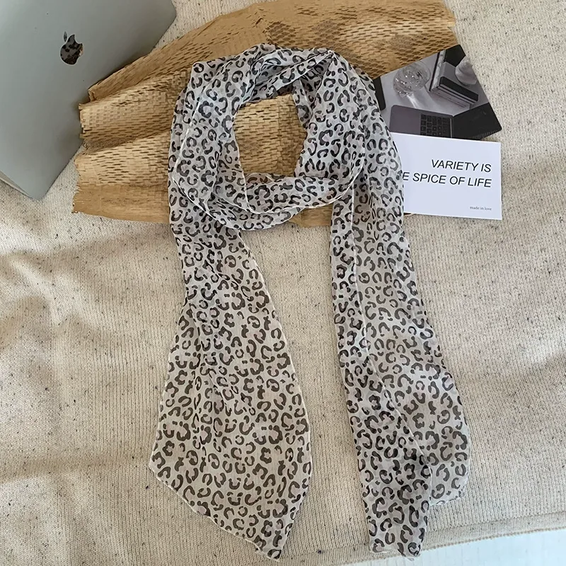 Polka Dot Long Scarf view 6