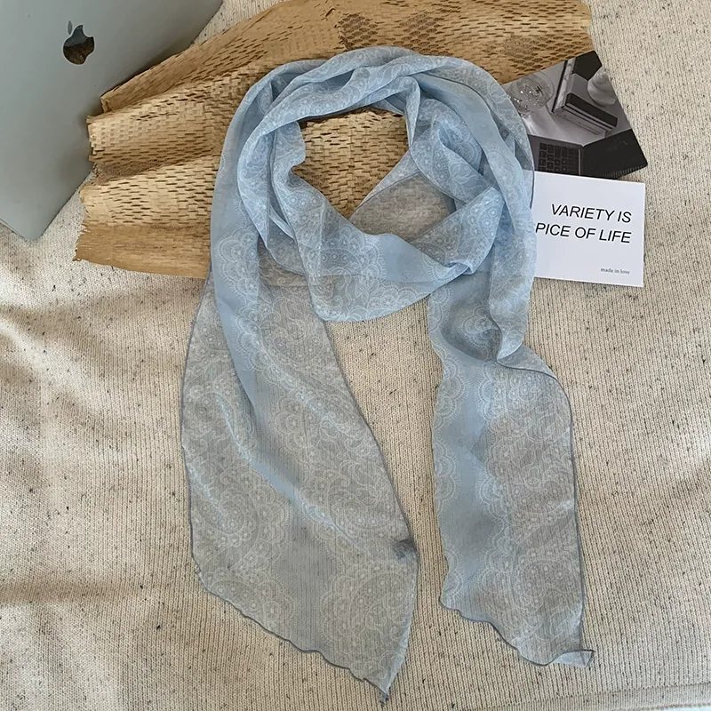 Polka Dot Long Scarf view 9