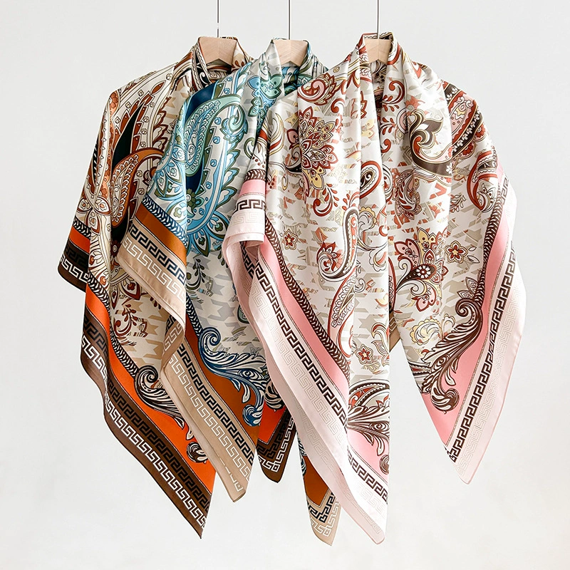 Polyester Paisley Print Shawl