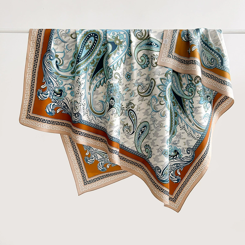 Polyester Paisley Print Shawl view 6
