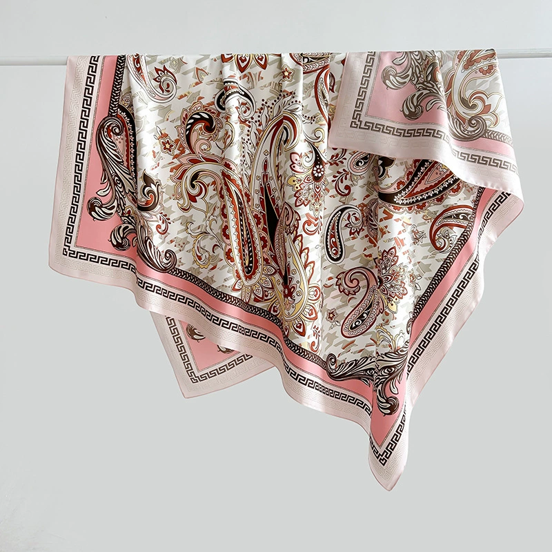 Polyester Paisley Print Shawl view 7