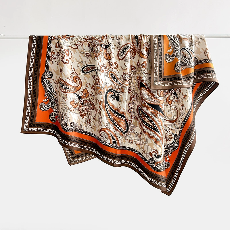 Polyester Paisley Print Shawl view 8