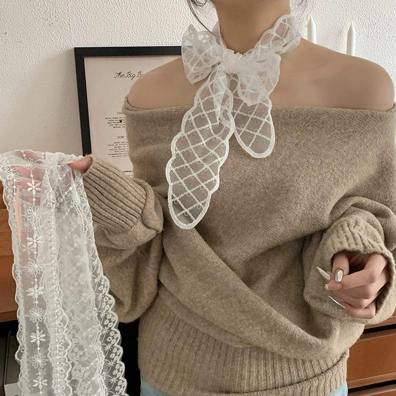 Lace Long Scarf view 2