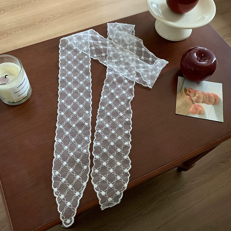 Lace Long Scarf view 9