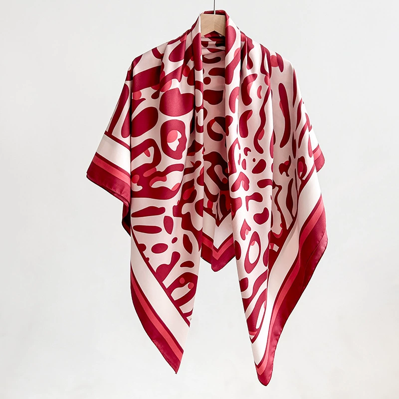 Polyester Leopard Print Shawl view 3