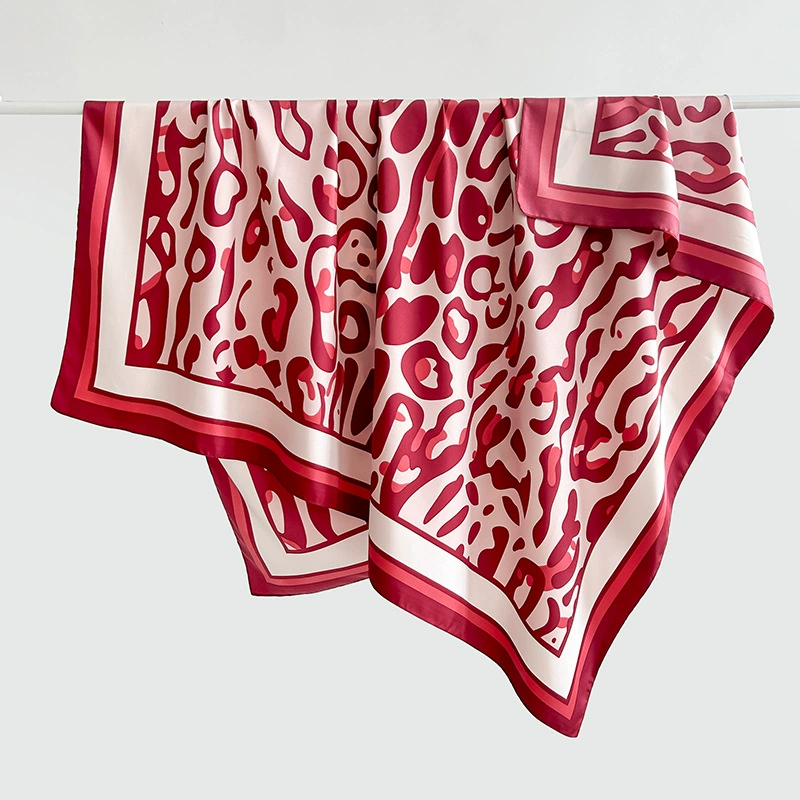 Polyester Leopard Print Shawl view 7