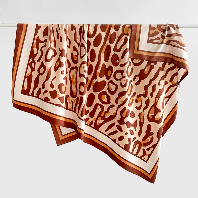 Polyester Leopard Print Shawl view 8