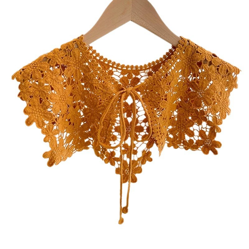 Lace Hollow Out Cape for Women view 5
