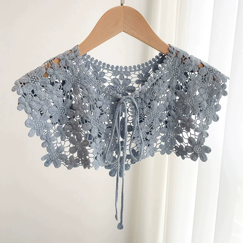Lace Hollow Out Cape for Women view 10