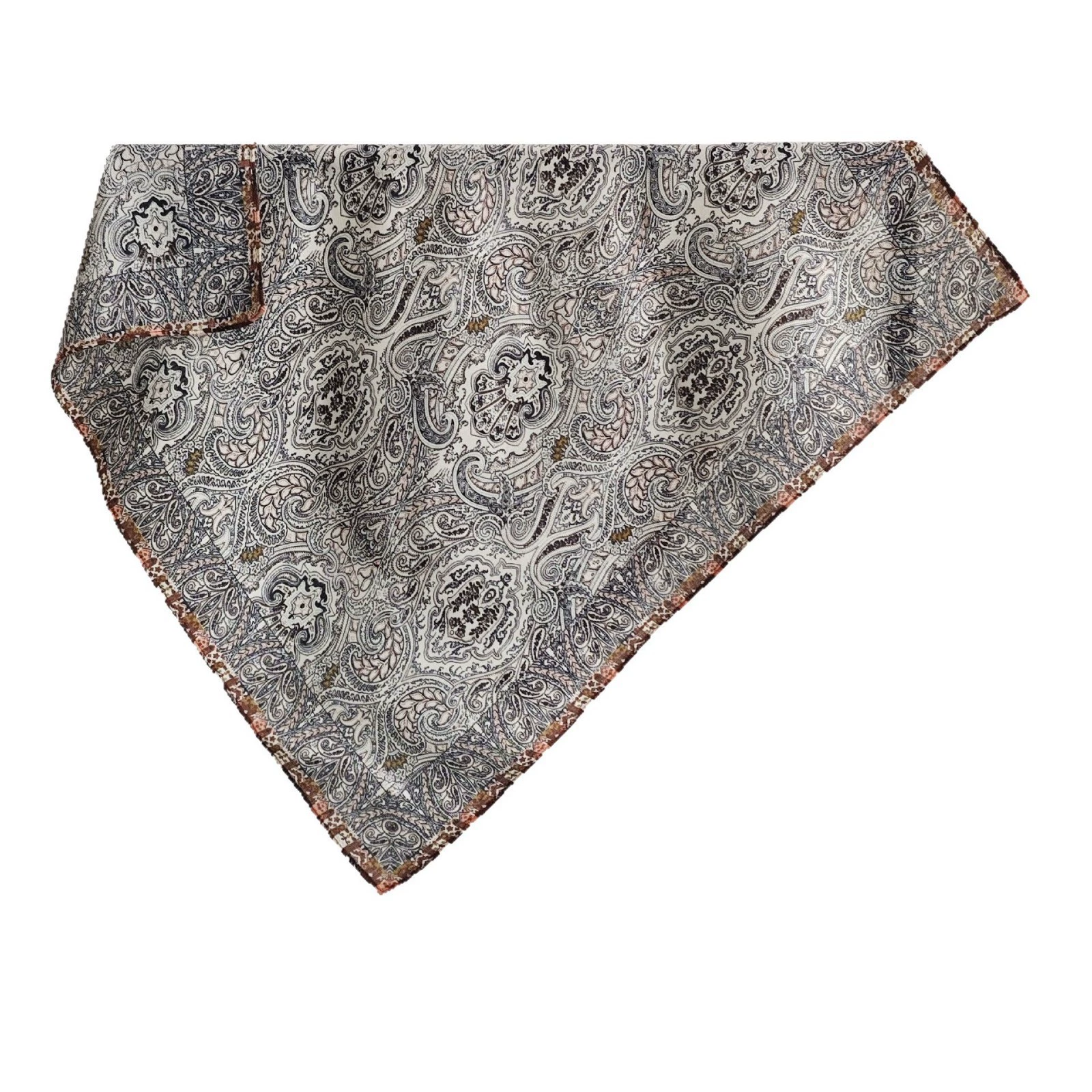 Paisley Velvet Feel Square Scarf view 5
