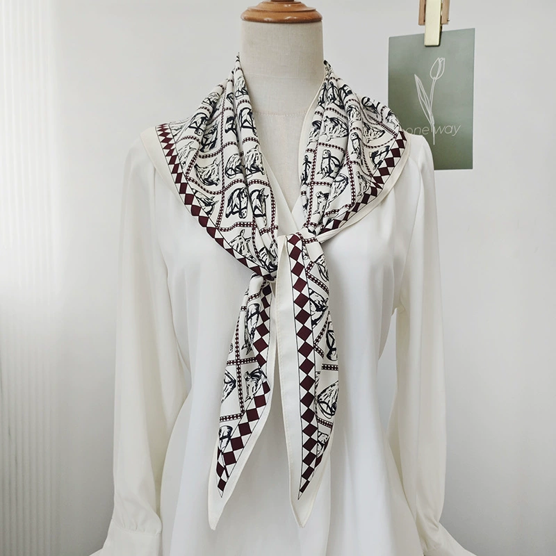 Horse Print Triangle Scarf