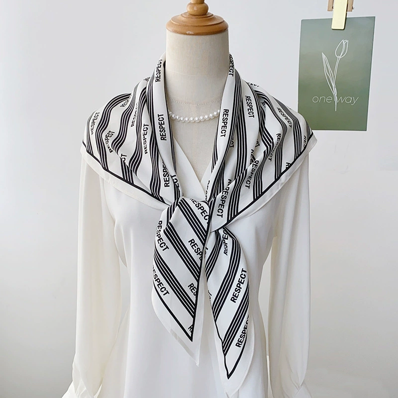Satin Triangle Scarf