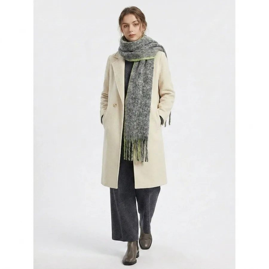 Polyester Chenille Braided Scarf