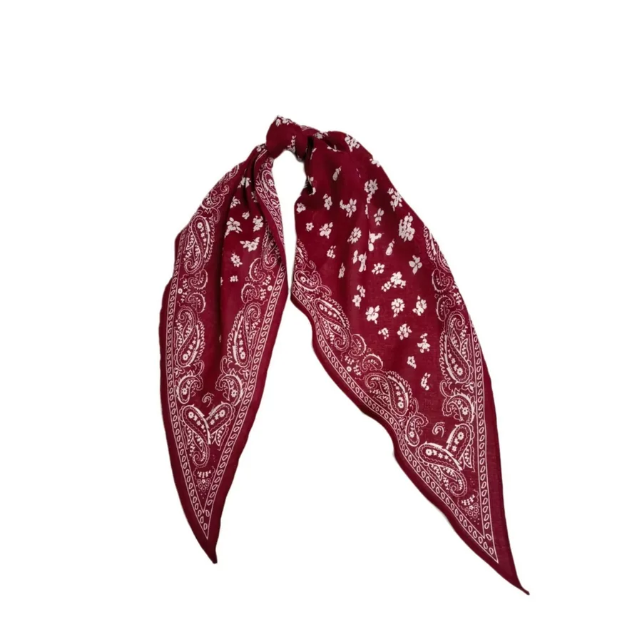 Paisley Print Head Scarf for Women view 5