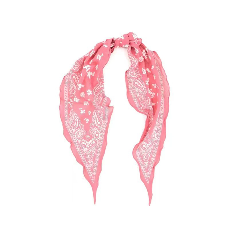 Paisley Print Head Scarf for Women view 9