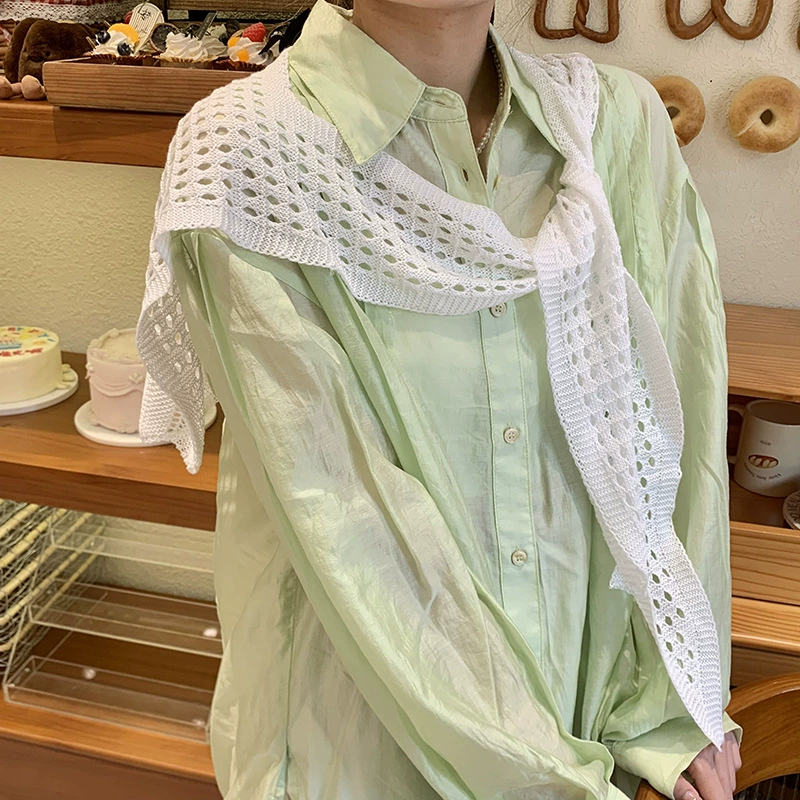 Knit Lace Shawl view 6