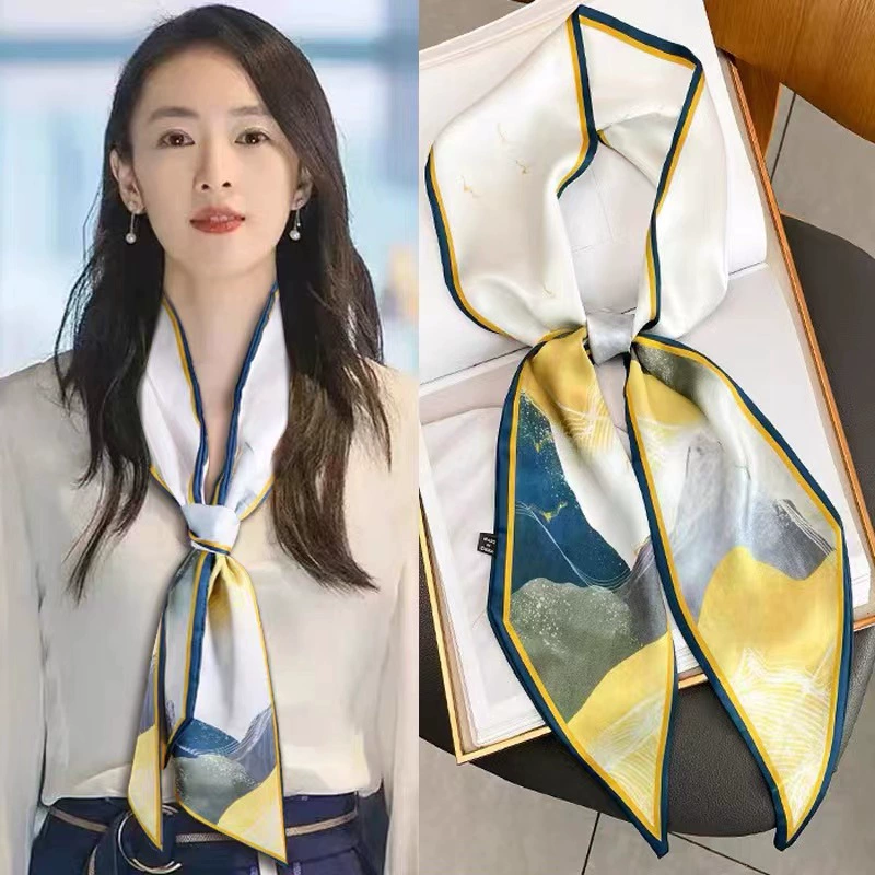 Printed Long Scarf for Women view 3