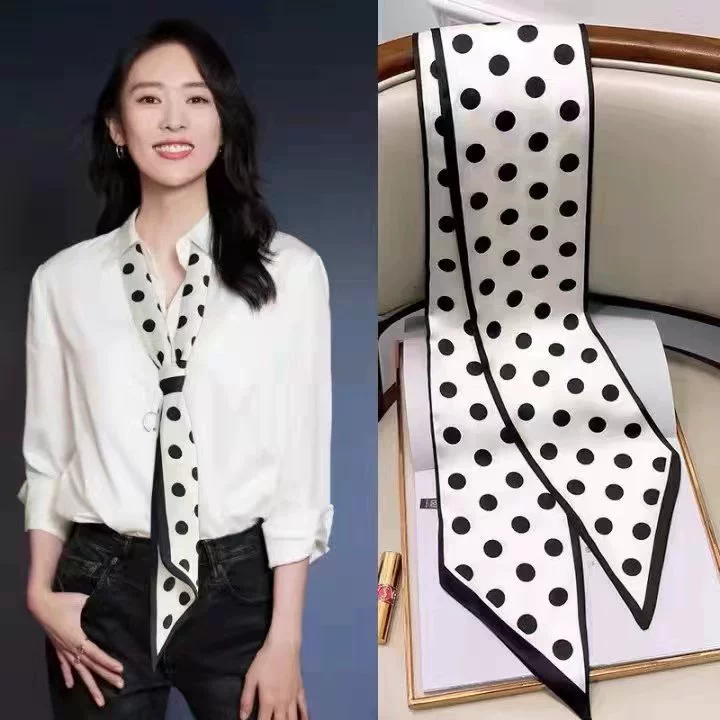 Printed Long Scarf for Women view 4