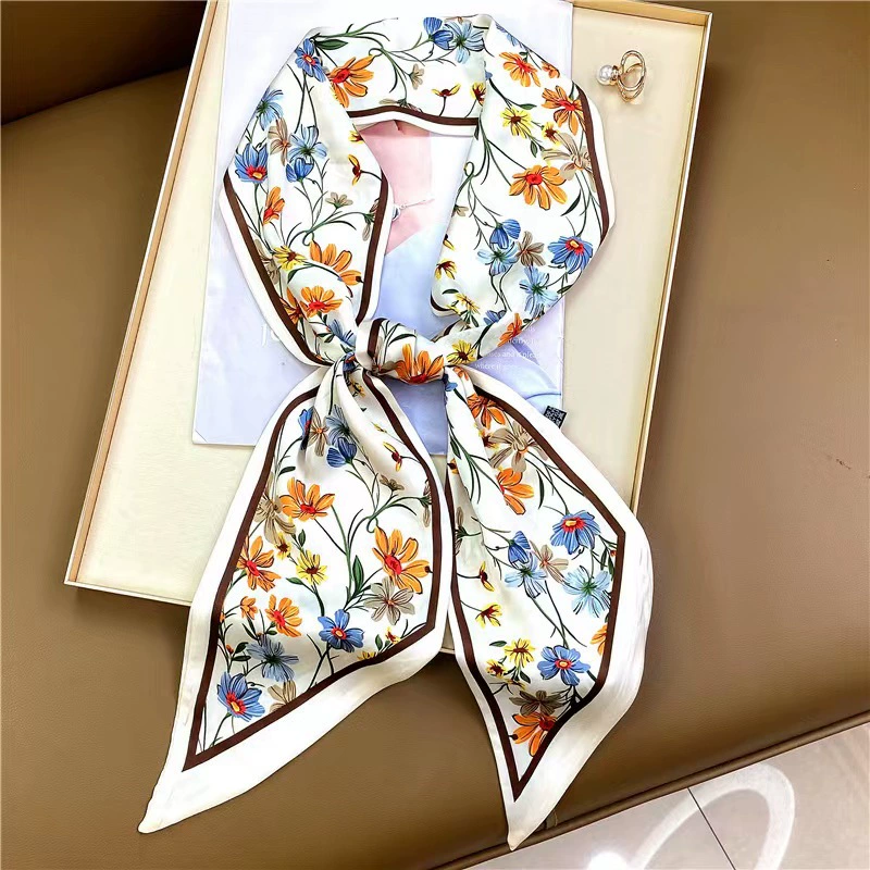 Printed Long Scarf for Women view 6