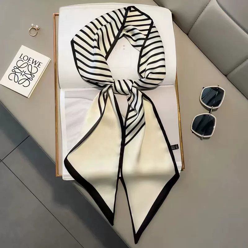 Printed Long Scarf for Women view 7