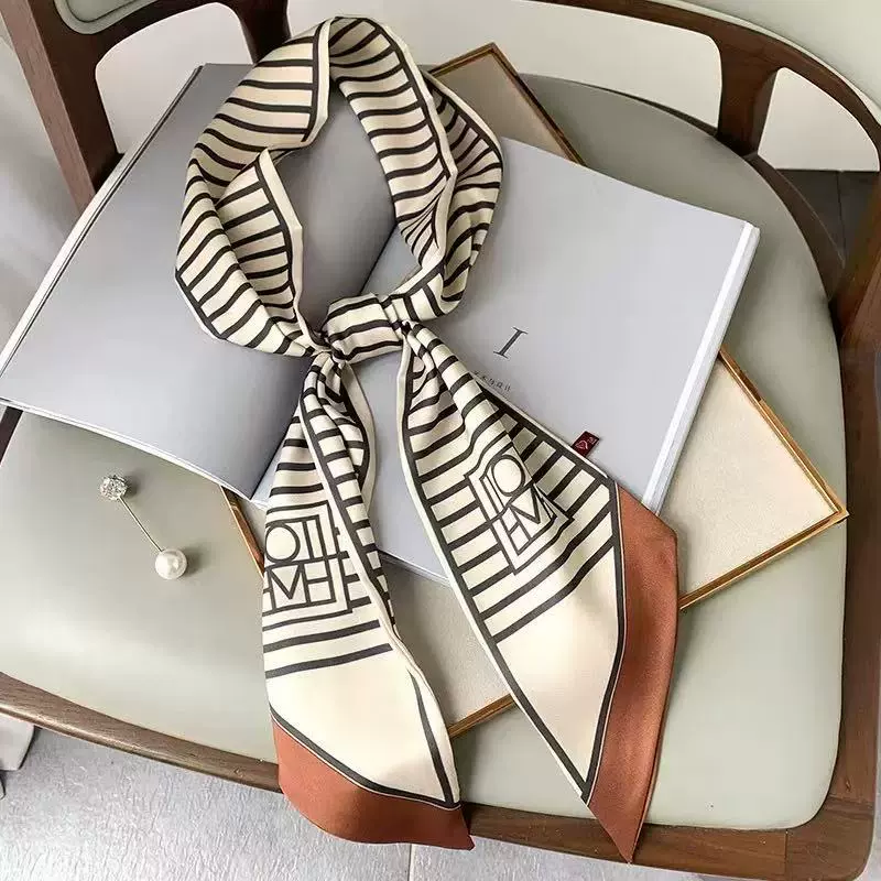 Printed Long Scarf for Women view 9