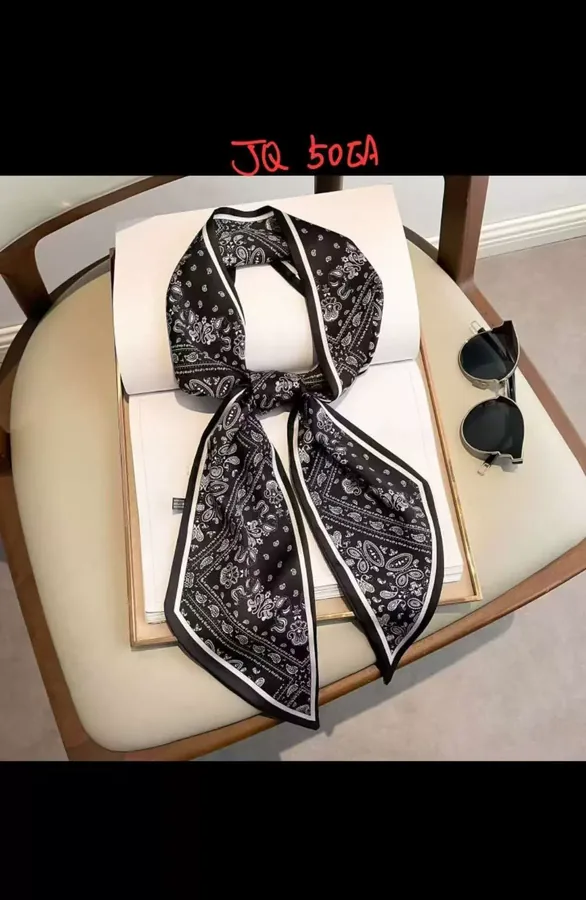 Printed Long Scarf for Women view 10