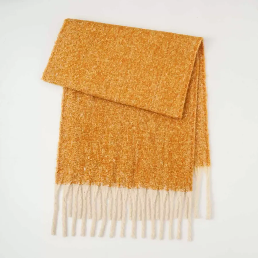 Polyester Mohair Solid Scarf view 9