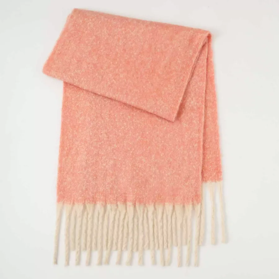 Polyester Mohair Solid Scarf view 11