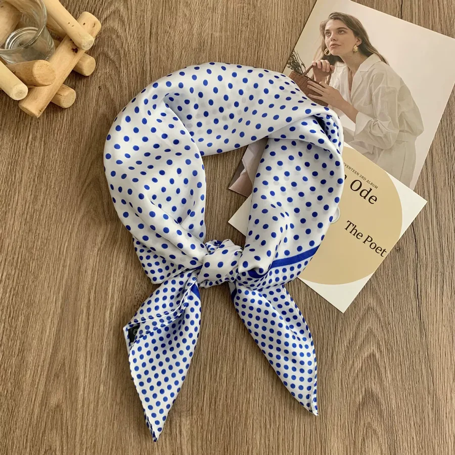 Polka Dot Square Scarf view 11
