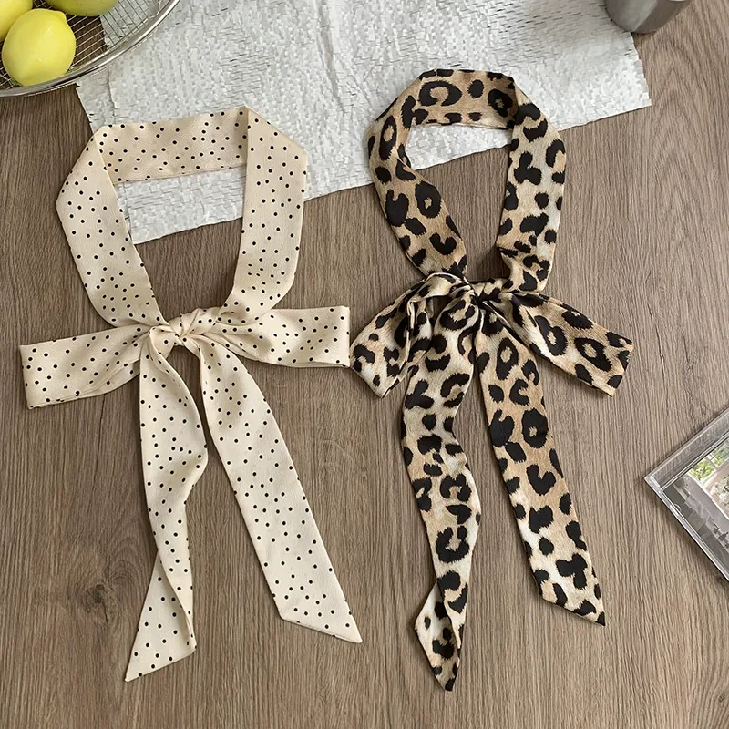Polka Dot Long Scarf view 2