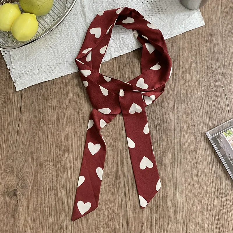 Polka Dot Long Scarf view 7