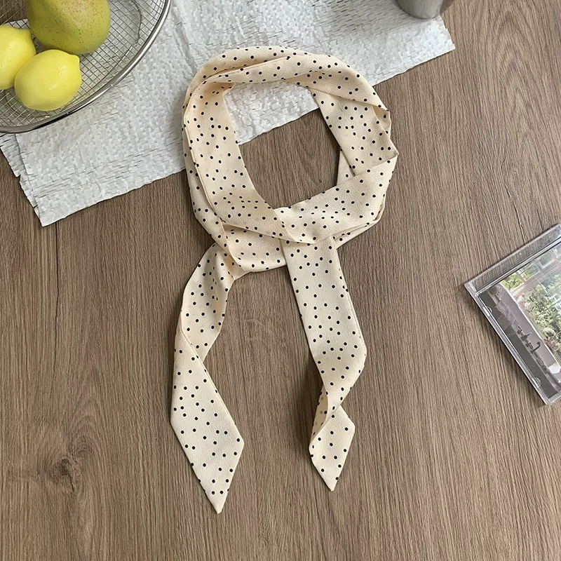 Polka Dot Long Scarf view 11