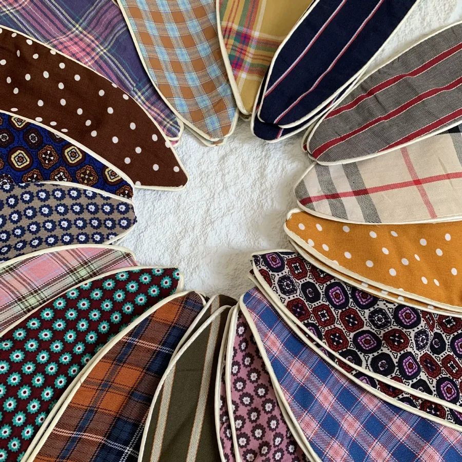 Plaid Cotton Long Scarf view 4