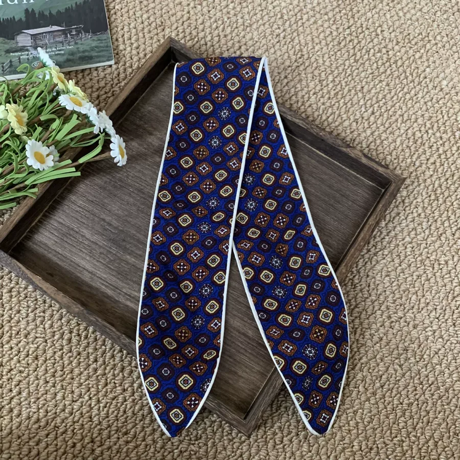 Plaid Cotton Long Scarf view 7