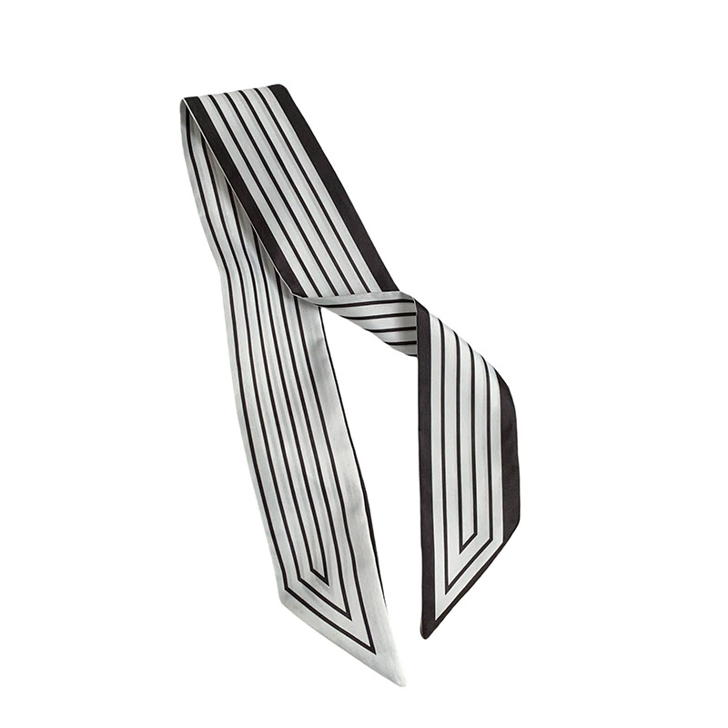 Striped Long Scarf view 5