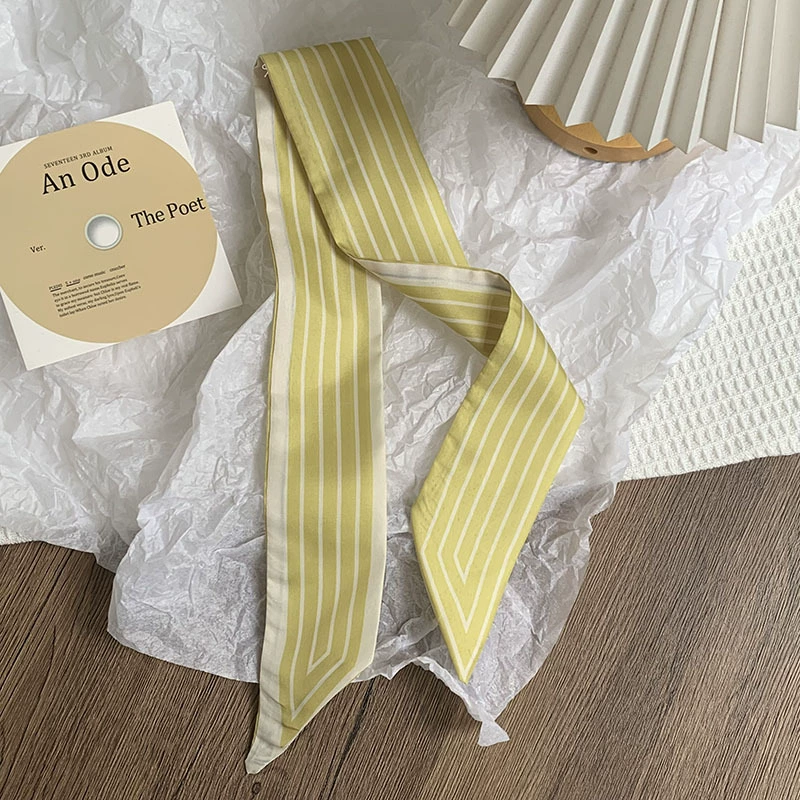 Striped Long Scarf view 8