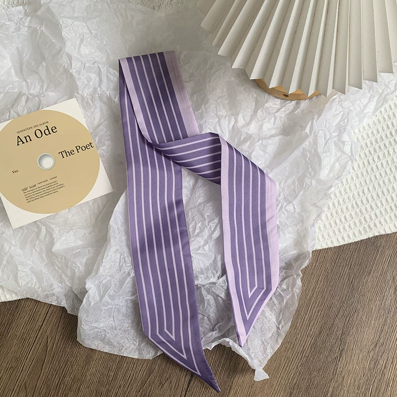 Striped Long Scarf view 11