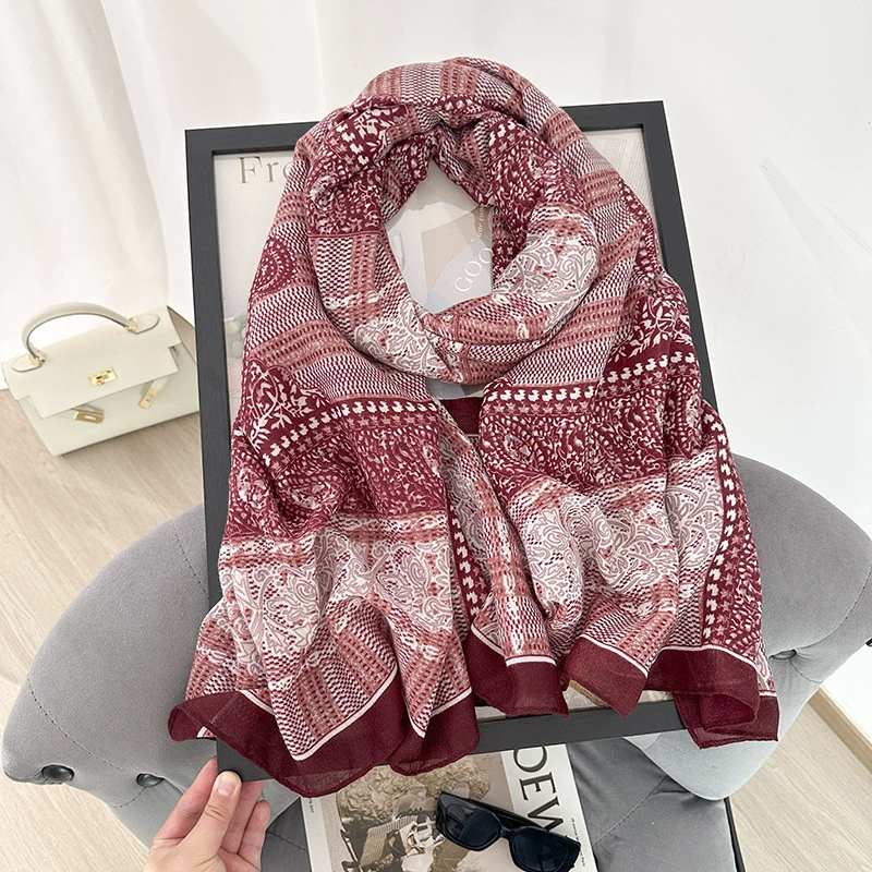 Ethnic Print Shawl view 4