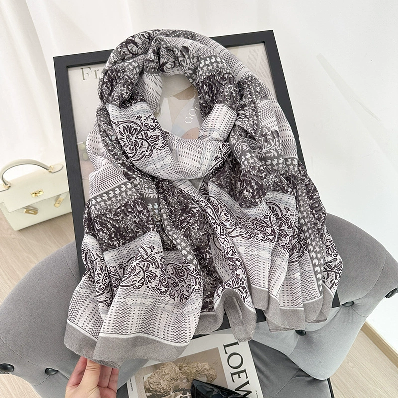 Ethnic Print Shawl view 9