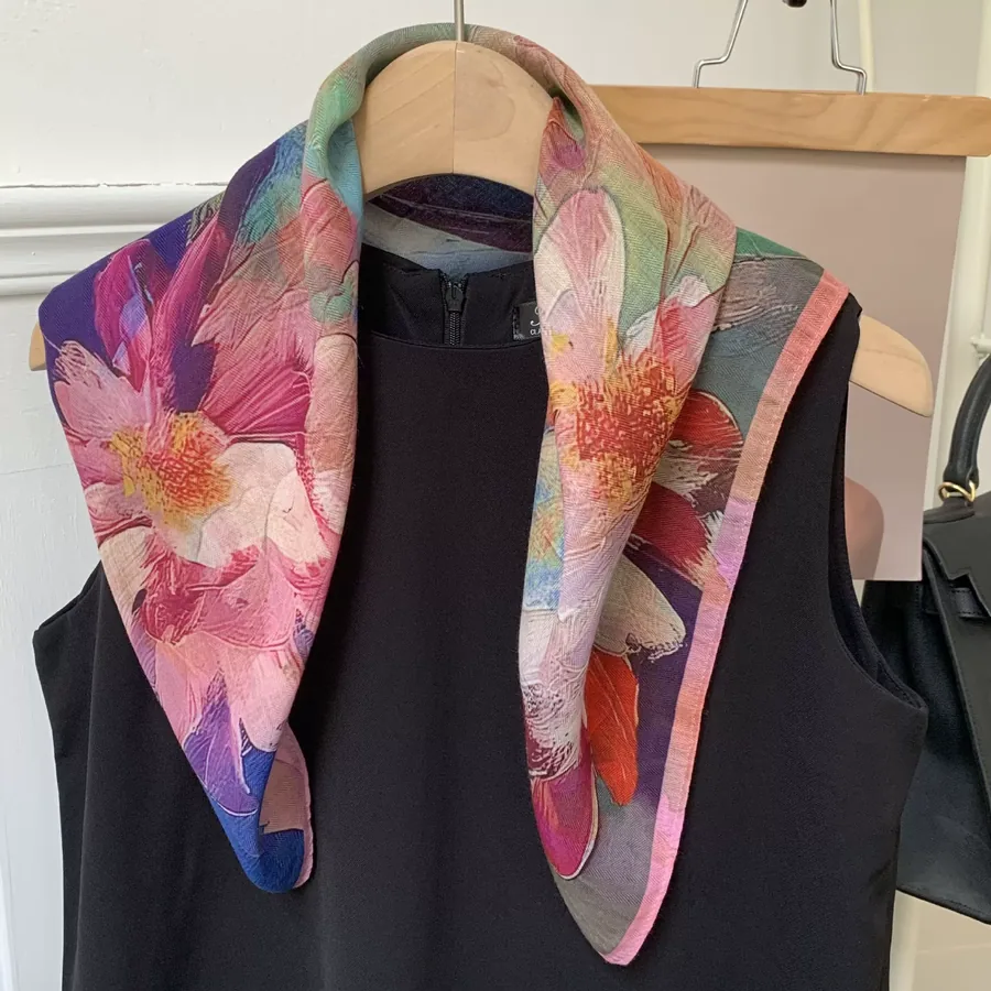 Paisley Square Shawl view 9