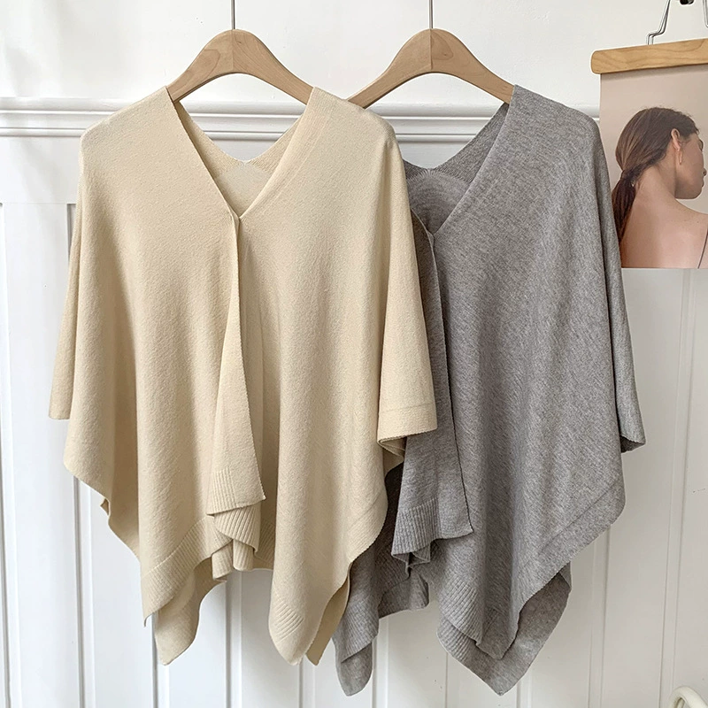 Knit Sun Protection Shawl