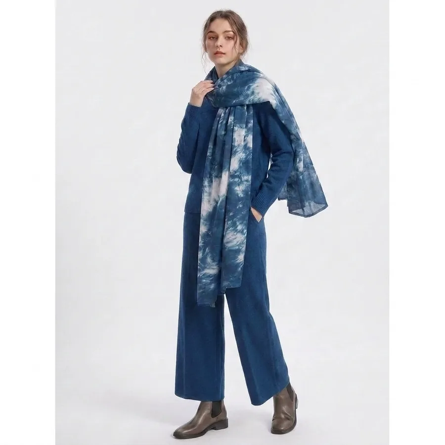 Cotton Tie-Dye Scarf