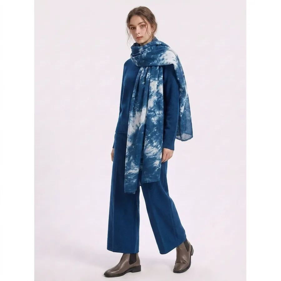 Cotton Tie-Dye Scarf view 2