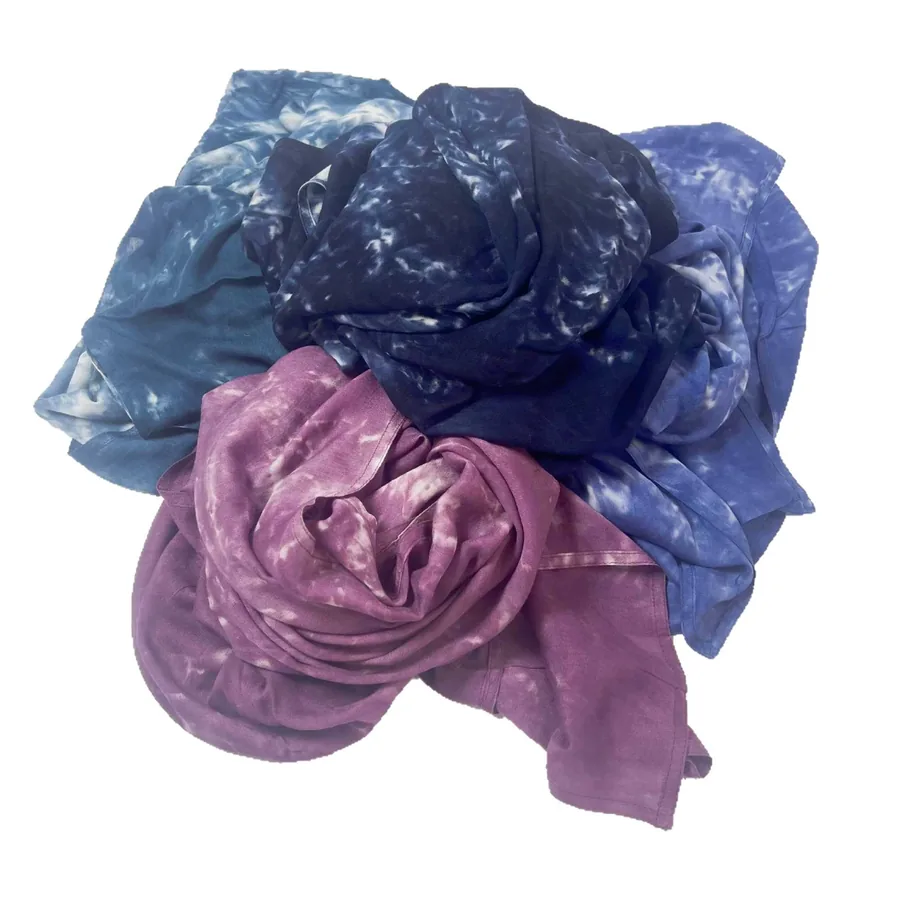 Cotton Tie-Dye Scarf view 5