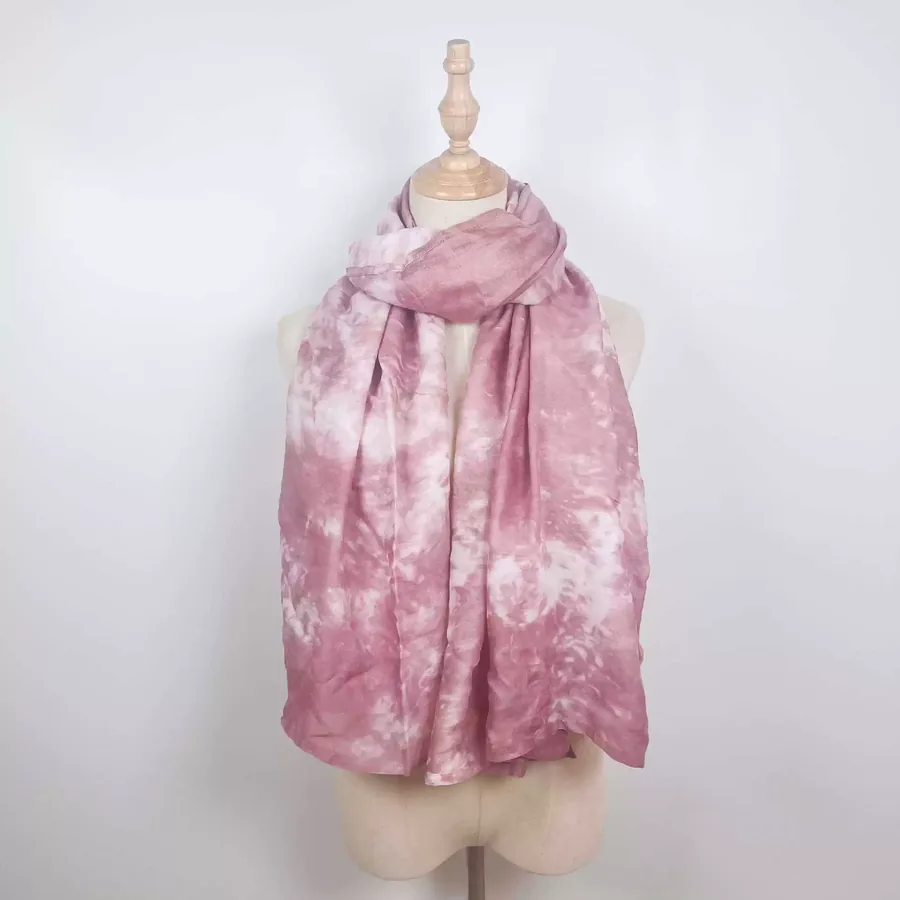 Cotton Tie-Dye Scarf view 10